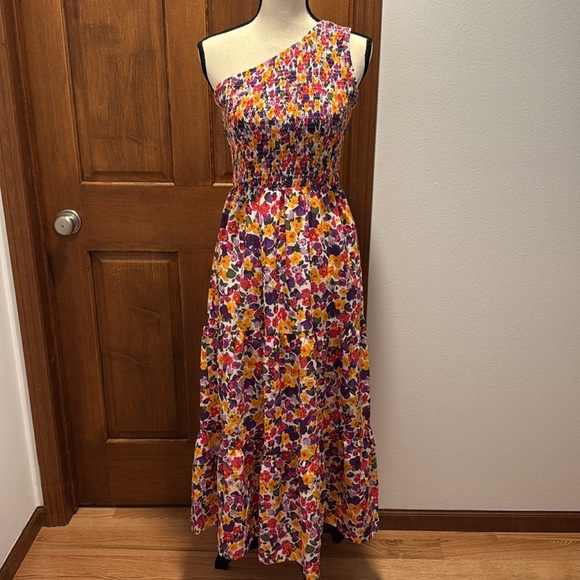 Floral One Shoulder Sundress - Picture 14 of 14